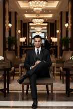 Caravelli "Tribeca" Black 2-Button Notch Tuxedo (2-Piece Set)