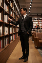 Caravelli "Tribeca" Black 2-Button Notch Tuxedo (2-Piece Set)