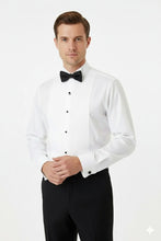 Cardi "David" White Wingtip Tuxedo Shirt