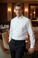 Cardi "David" White Wingtip Tuxedo Shirt