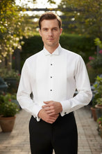 Cardi "David" White Wingtip Tuxedo Shirt