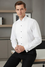Cardi "David" White Wingtip Tuxedo Shirt