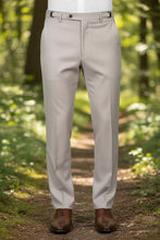 Cardi "Ethan" Tan Super 150's Luxury Viscose Blend Suit Pants