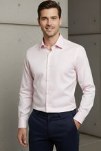 Cardi "Jamison" Pink Twill Spread Collar Dress Shirt