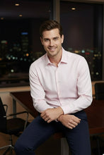 Cardi "Jamison" Pink Twill Spread Collar Dress Shirt