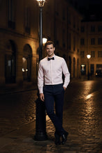 Cardi "Jamison" Pink Twill Spread Collar Dress Shirt