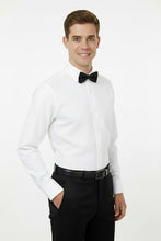 Cardi "Jamison" White Twill Spread Collar Dress Shirt