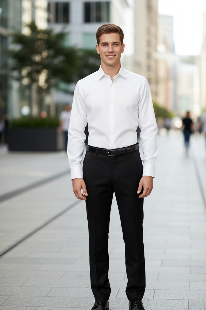 Jamison" White Twill Spread Collar Dress Shirt Buy4LessTuxedo.com Jamison" White Twill Spread Collar Dress Shirt Buy4LessTuxedo.com