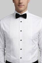 Classic Collection "Sherman" White Laydown Tuxedo Shirt