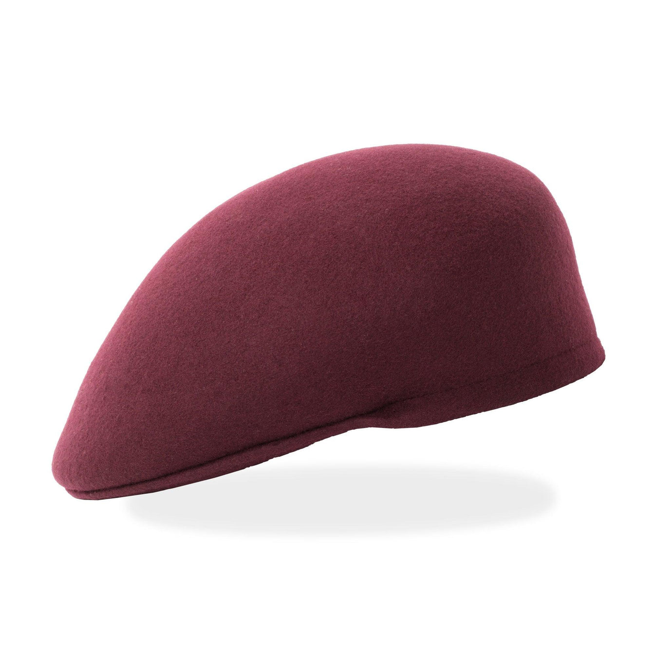 Classic Premium Wool Burgundy English Hat - Ferrecci USA 