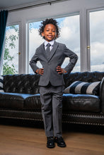 Cleo "Luxor" Kids Giza Charcoal Suit 5-Piece Set