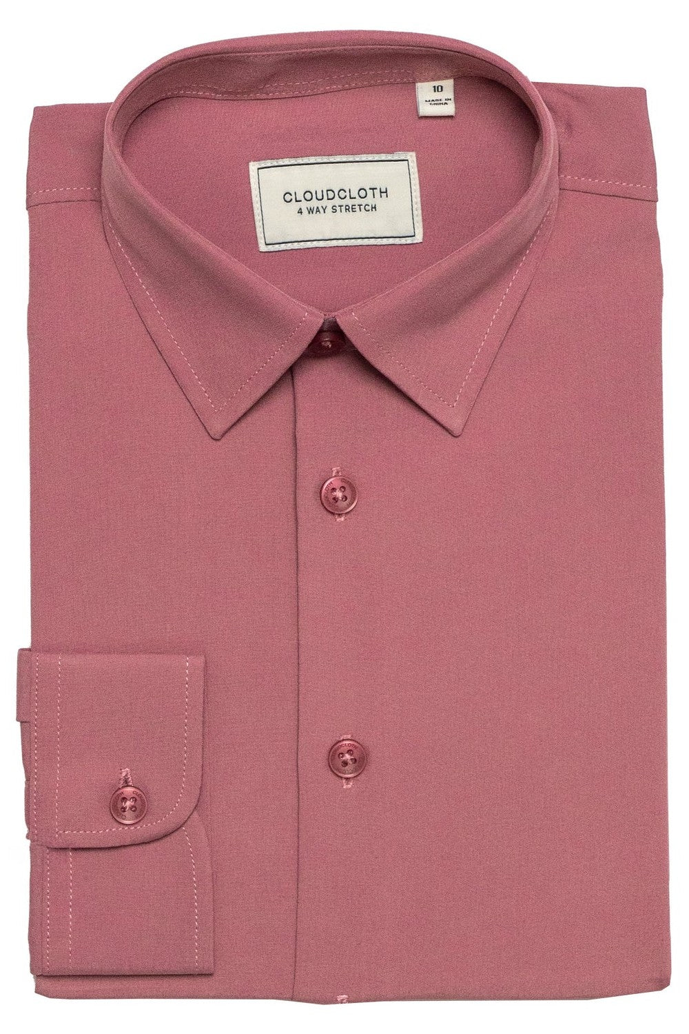 "Cloud Cloth" Plush Laydown Dress Shirt