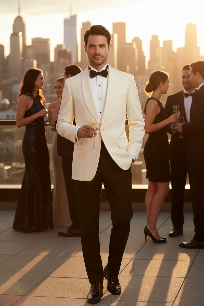 Corbin "Winston" Ivory Dinner Jacket (Separates)