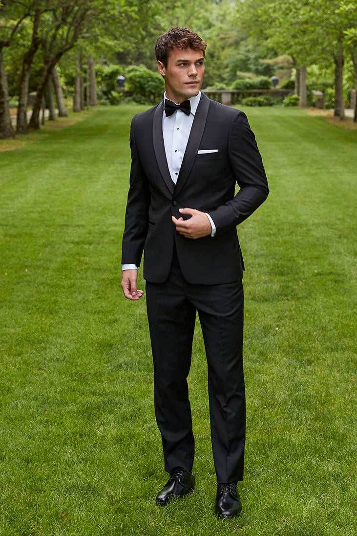 Couture 1910 "Arlo" Black Tuxedo Jacket (Separates)
