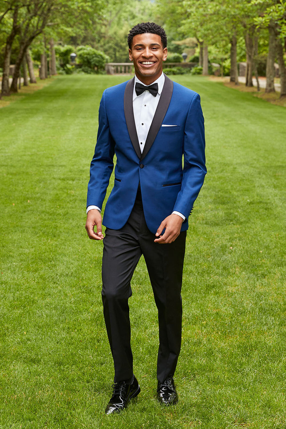 Couture 1910 "Arlo" Cobalt Tuxedo Jacket (Separates)