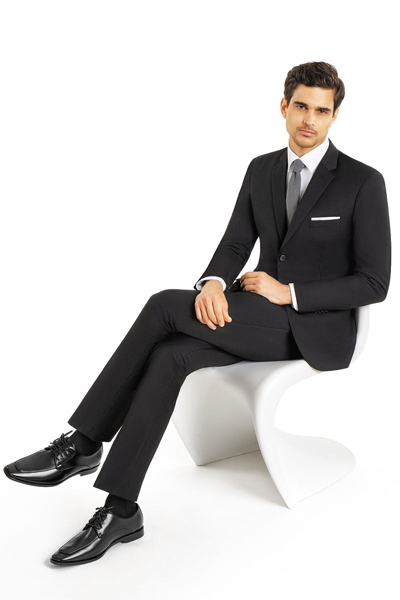 Couture 1910 Athens Black Suit Jacket (Separates) 42S Slim Couture 1910 Athens Black Suit Jacket (Separates) 42S Slim