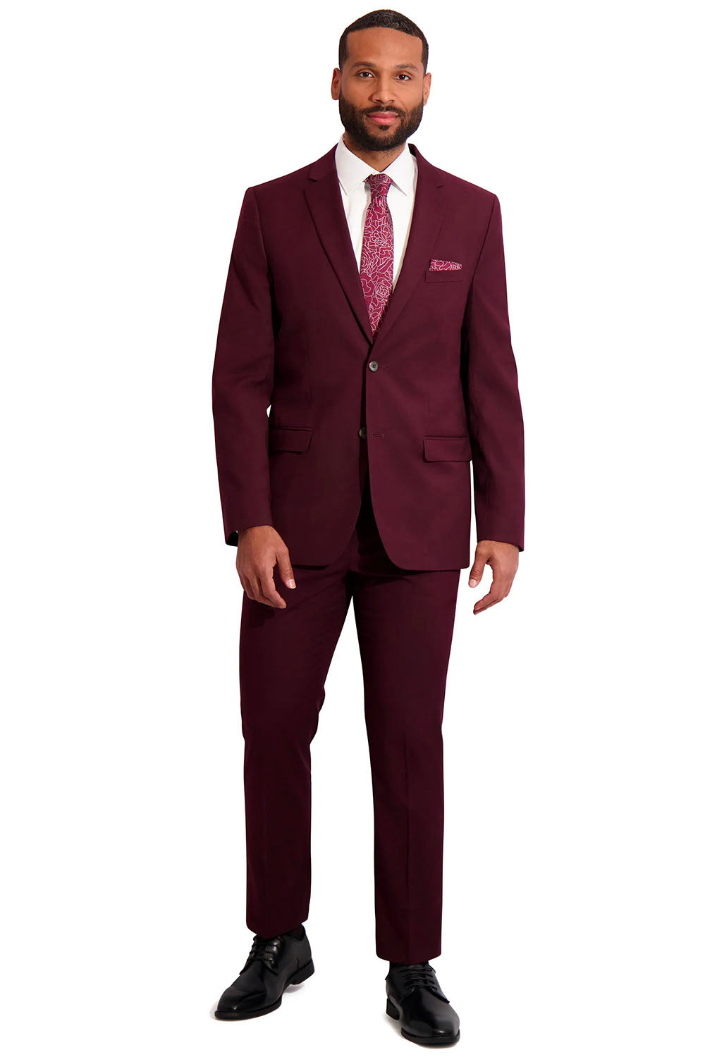 burgundy dress shirt and tie Burgundy Satin Regular Fit French Cuff Dress Shirt, Tie & Hanky Set
