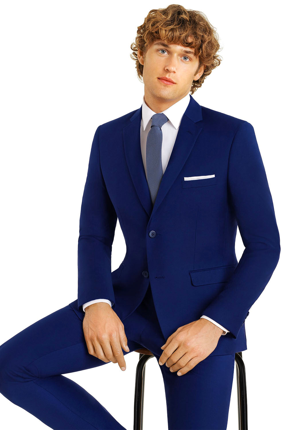 Couture 1910 "Athens" Cobalt Suit Jacket (Separates)