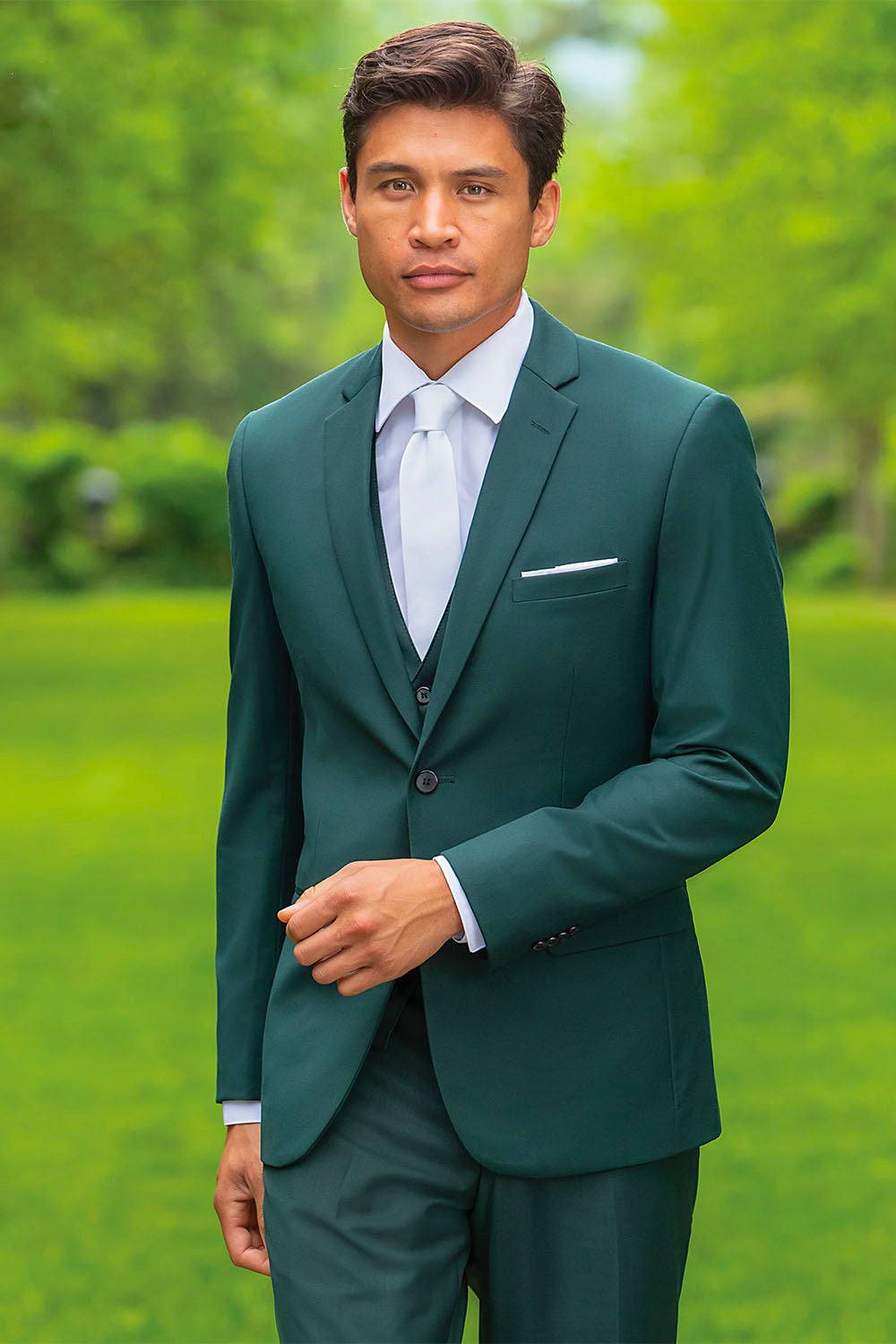 Couture 1910 Athens Green Suit Jacket (Separates) 36R Slim Couture 1910 Athens Green Suit Jacket (Separates) 36R Slim