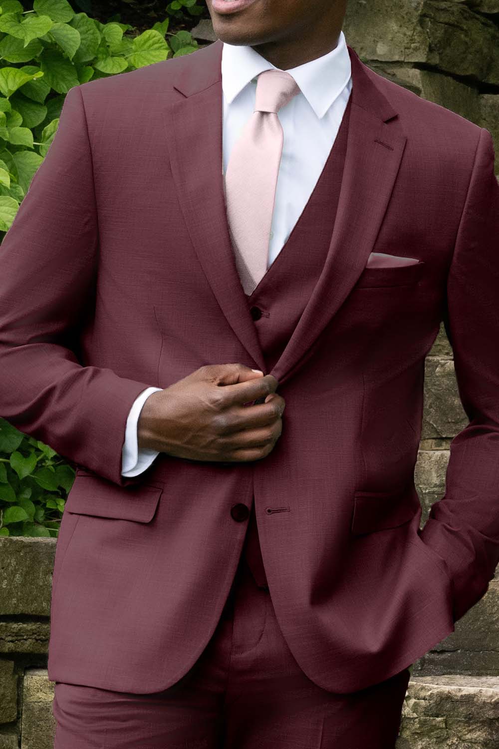 Couture 1910 Brick "Sharkskin" Vest