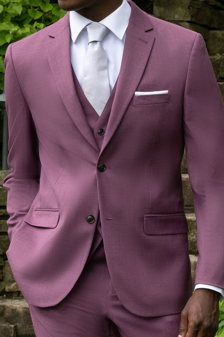 Couture 1910 Violet "Sharkskin" Vest