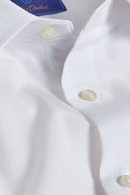 David Donahue Broadcloth French Cuff White Dress Shirt