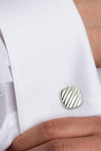 David Donahue Sterling Silver Cushion Cufflinks