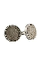 David Donahue Sterling Silver Nickel Cufflinks