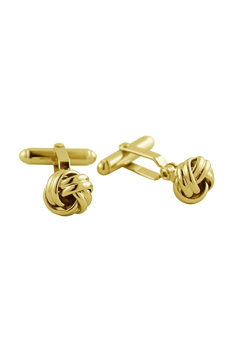 Knot Brass Cufflinks
