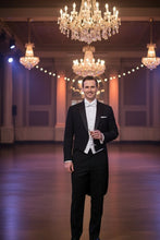 "Edward" Black Tailcoat Jacket (Separates)