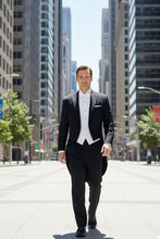 "Edward" Black Tailcoat Jacket (Separates)