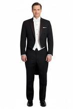"Edward" Black Tailcoat Jacket (Separates)
