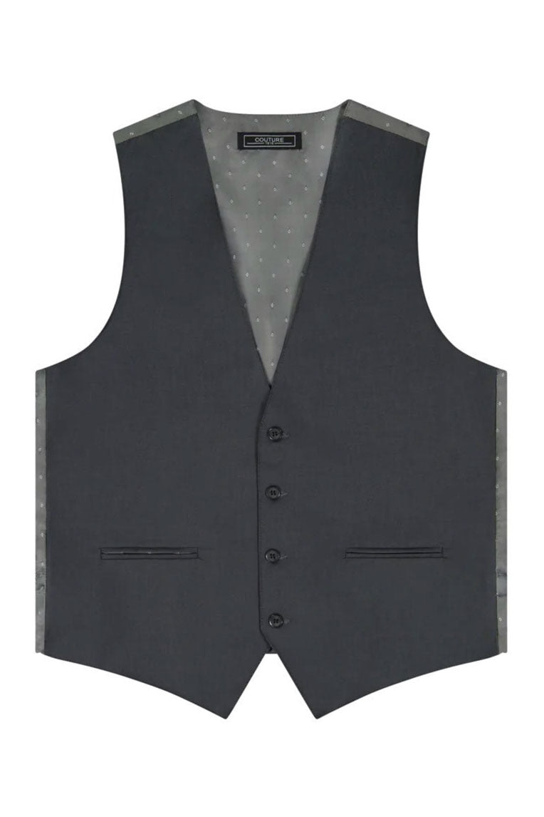 Charcoal "Embassy" Vest
