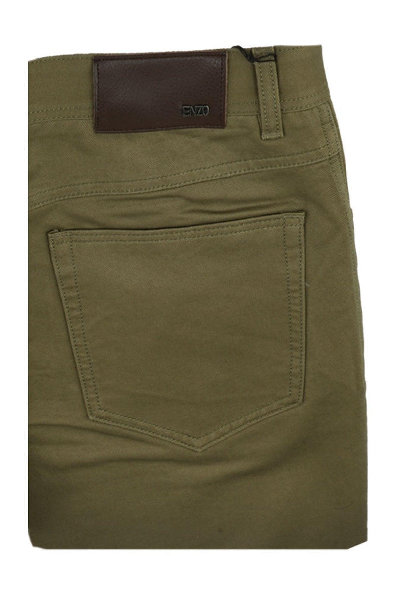 Enzo "Alpha" Light Camel Moleskin Jeans