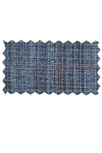 Enzo Enzo Tovare Blue & Burgundy Windowpane Soft Jacket