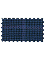 Enzo Enzo Tovare Blue Check Windowpane Sports Jacket