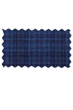 Enzo Enzo Tovare Blue Navy Check Sports Jacket