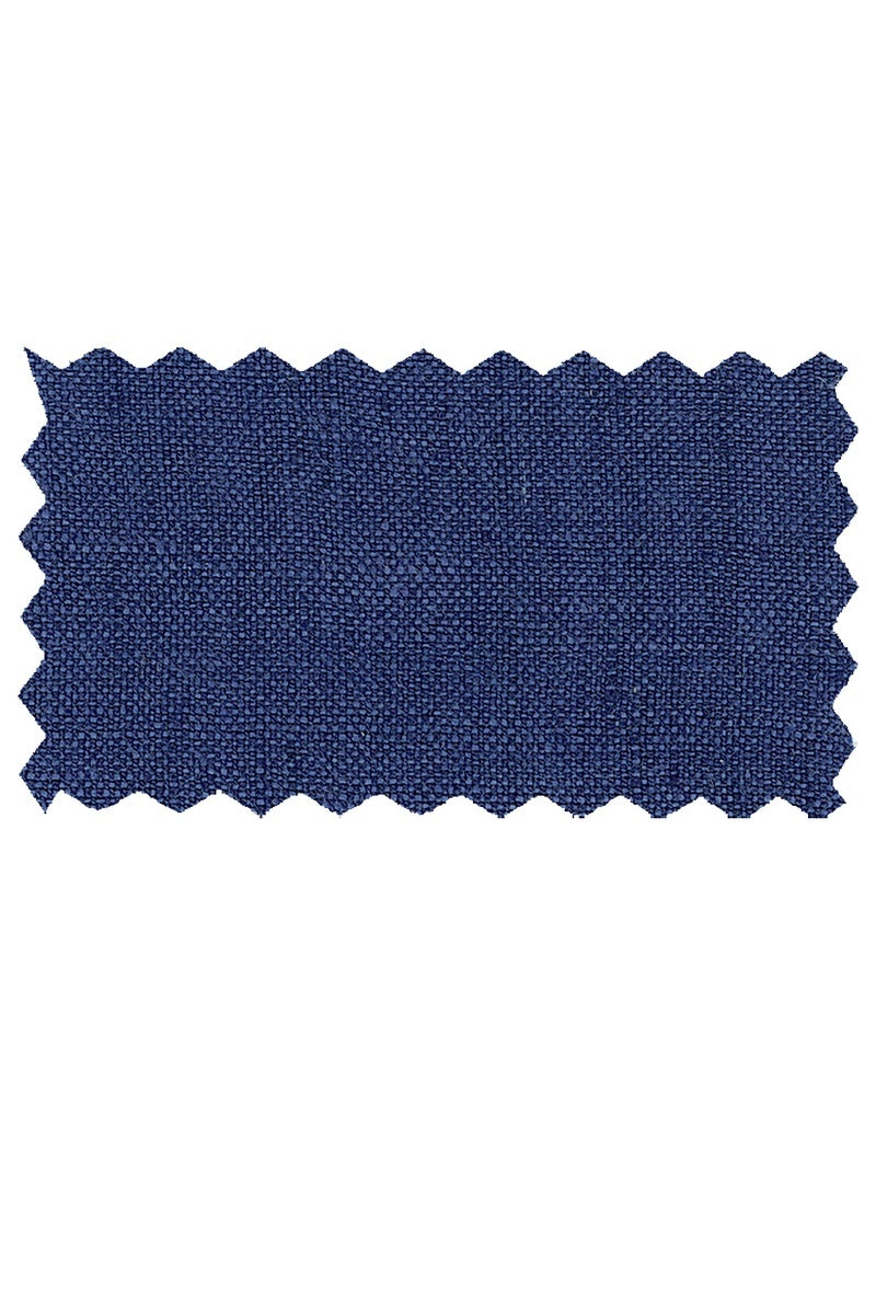 Enzo Ink Blue Linen Suit (2-Piece Set)