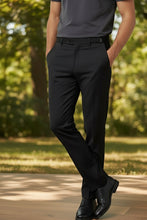 "Ethan" Black Super 150's Luxury Viscose Blend Suit Pants