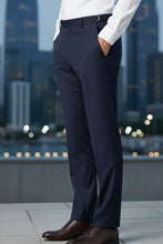 "Ethan" Navy Super 150's Luxury Viscose Blend Suit Pants