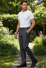 "Ethan" Steel Grey Super 150's Luxury Viscose Blend Suit Pants