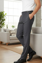 "Ethan" Steel Grey Super 150's Luxury Viscose Blend Suit Pants