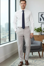 "Ethan" Tan Super 150's Luxury Viscose Blend Suit Pants