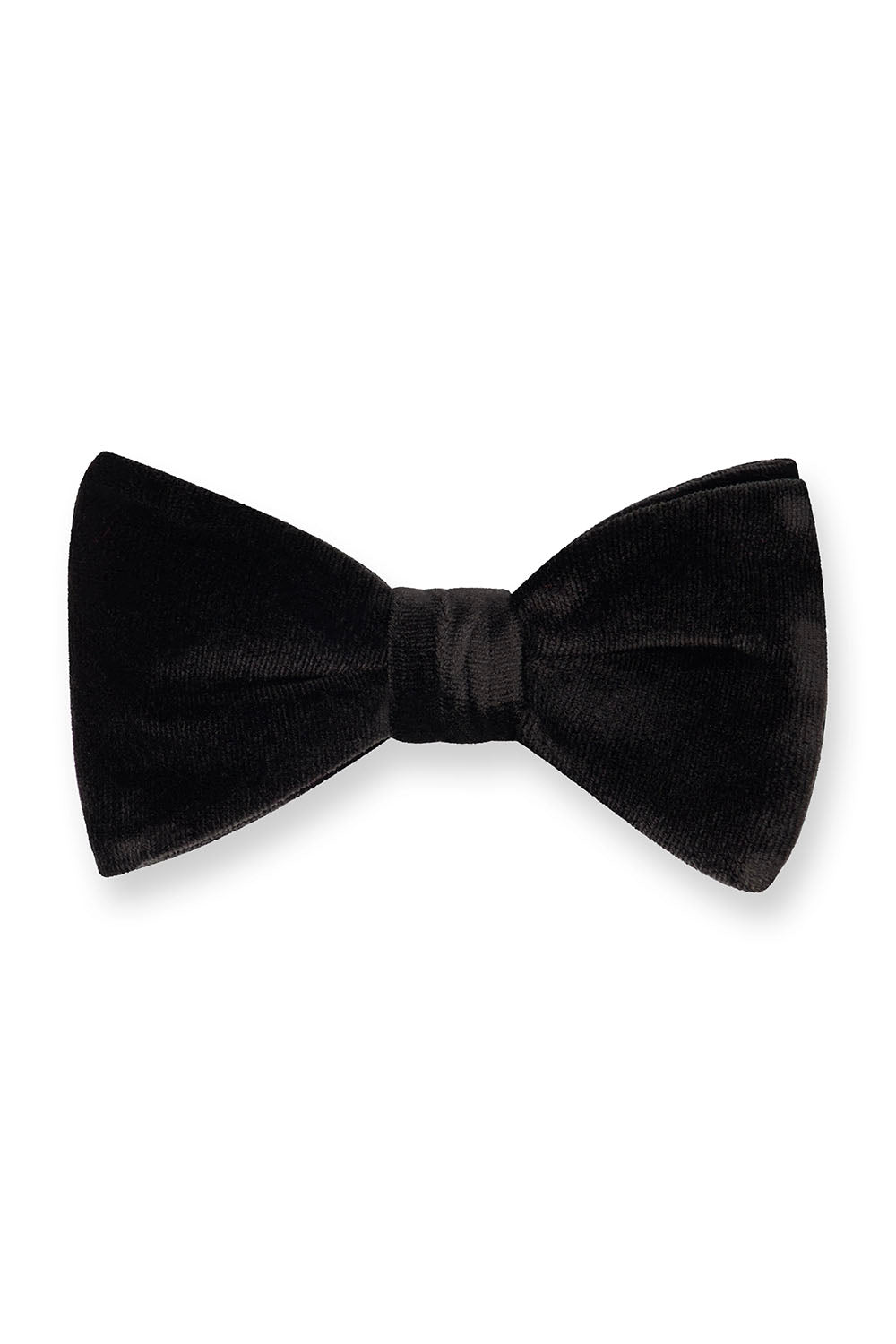 Fabian Couture "Gala" Black Velvet Bow Tie