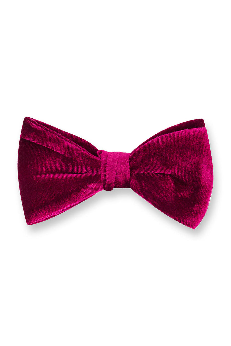 Fabian Couture "Gala" Burgundy Velvet Bow Tie
