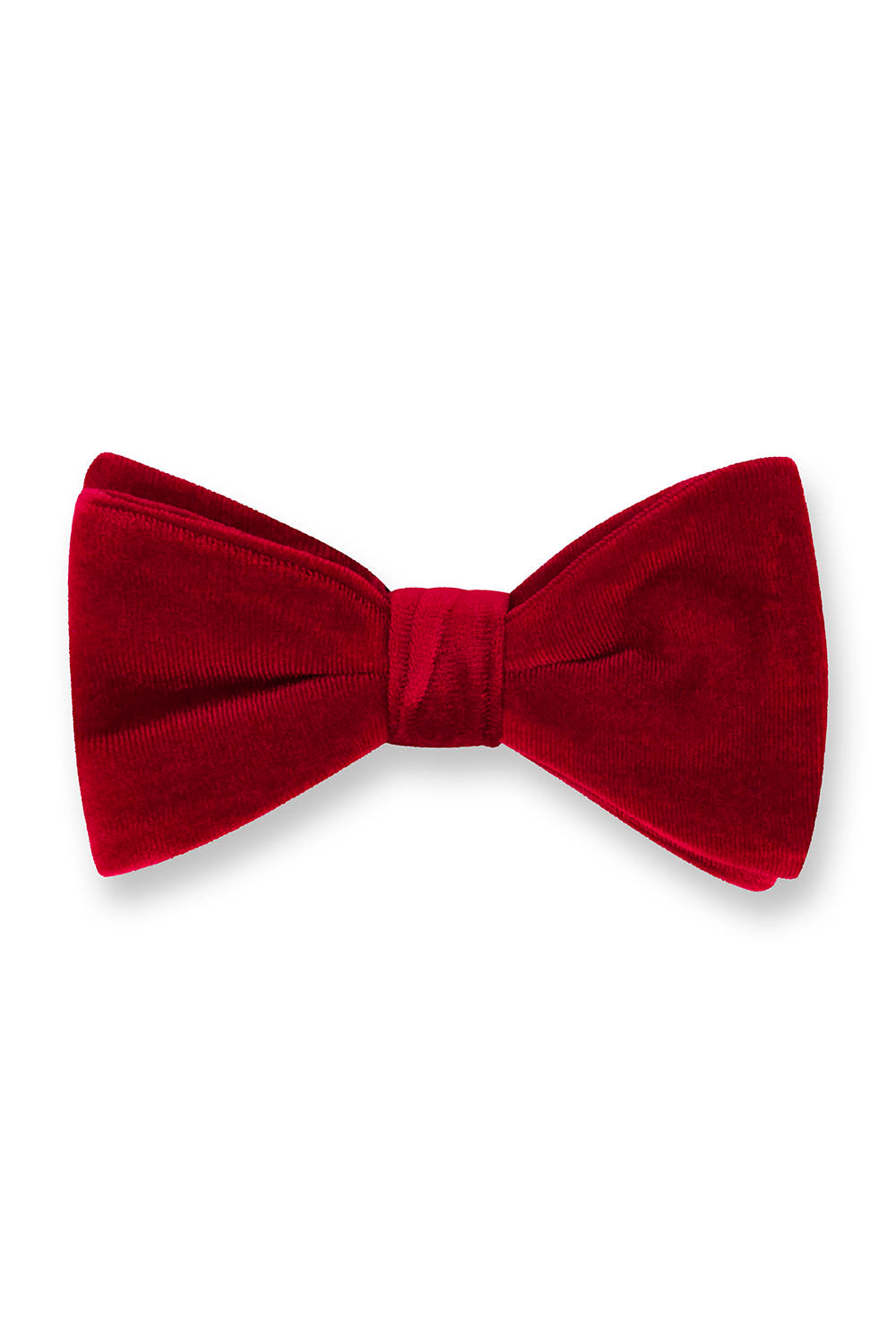 Fabian Couture "Gala" Red Velvet Bow Tie