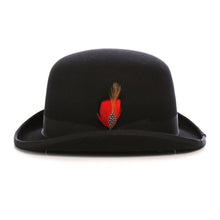 Ferrecci Black Premium Wool Derby Hat