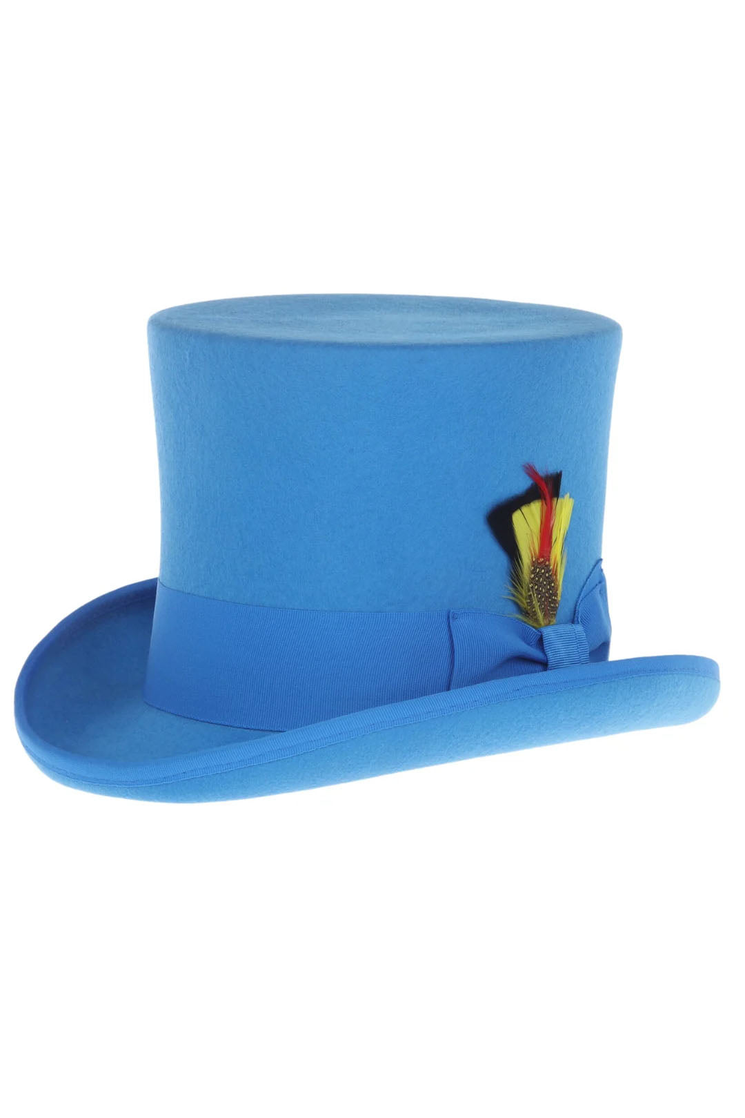 Ferrecci Blue Premium Wool Top Hat