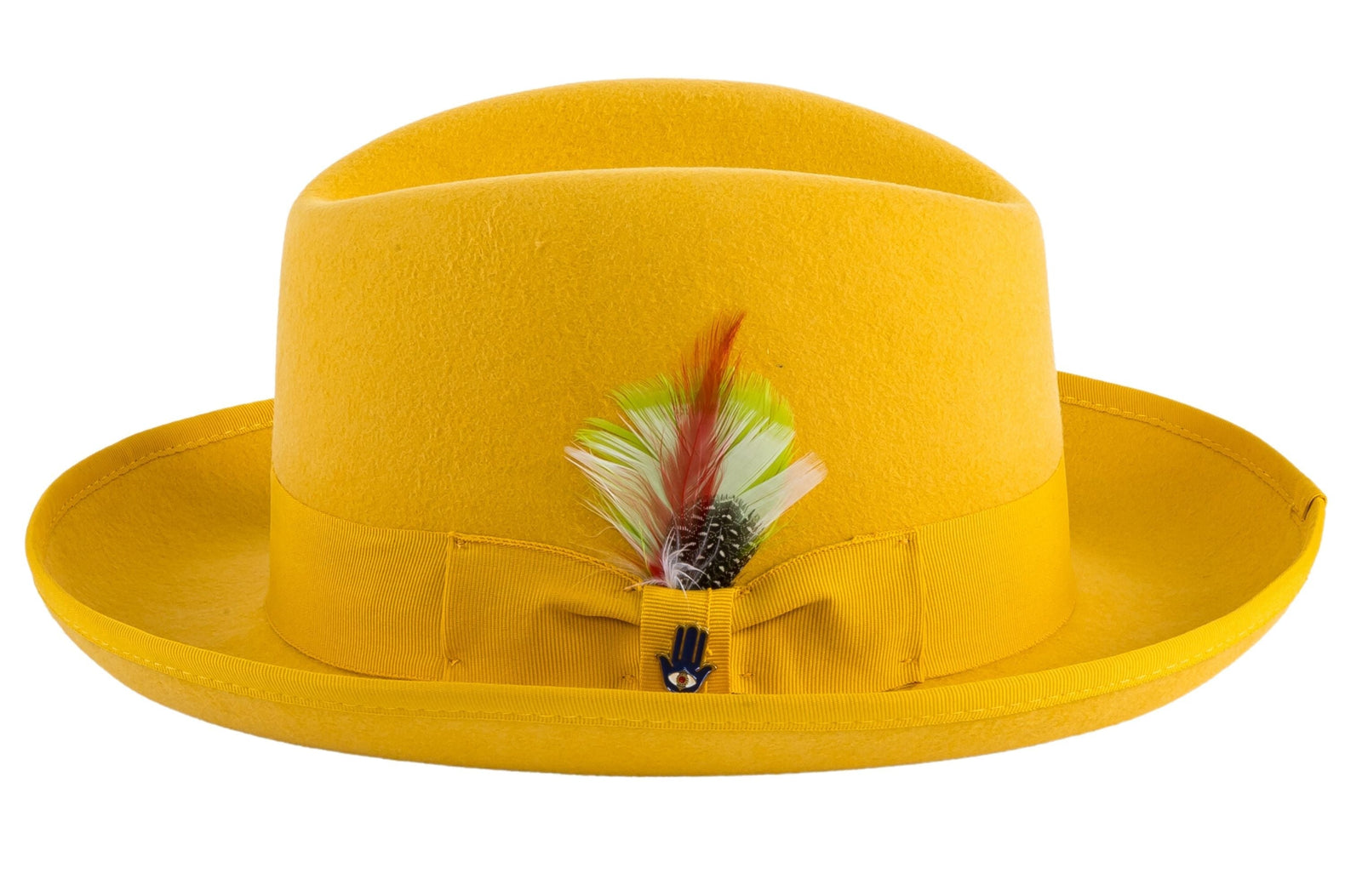 Ferrecci Gold 100 % Wool Australian Fur Felt Godfather Hat