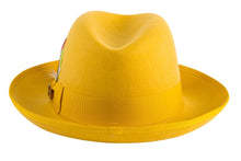 Ferrecci Gold 100 % Wool Australian Fur Felt Godfather Hat